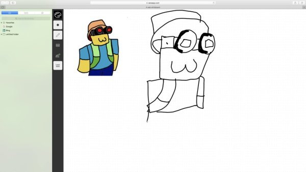 Раскраска Roblox НУБ