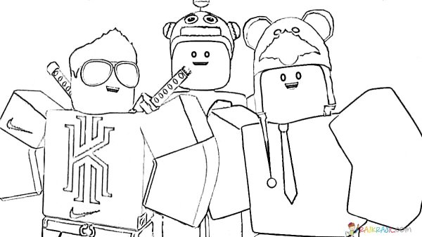 Robox раскраска