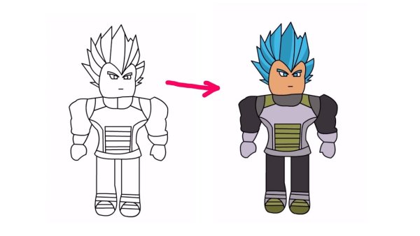 РОБЛОКС рисовать карандашом