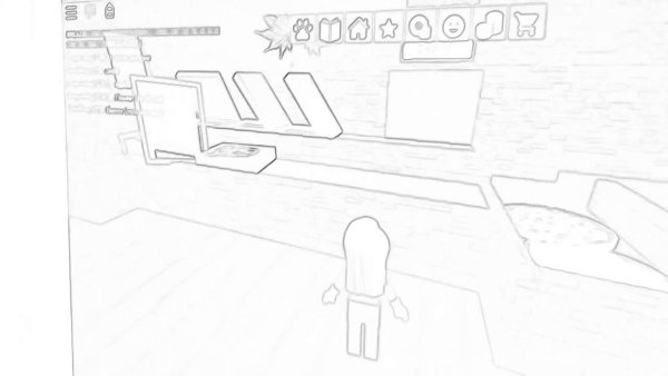 Раскраска РОБЛОКС паркур