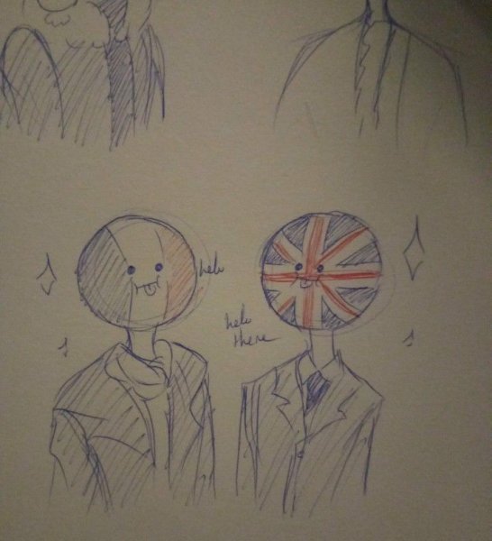 Countryhumans для рисования