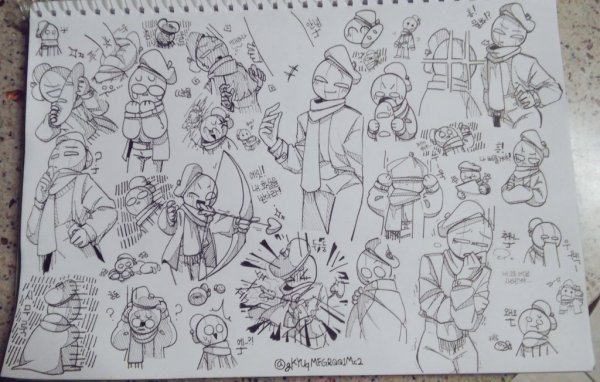 Раскраски Countryhumans