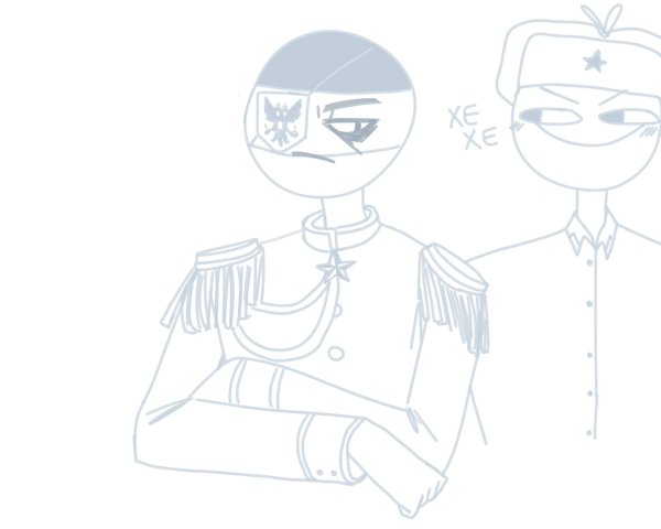 Countryhumans для срисовки карандашом