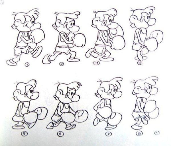 Поэтапное рисование насекомых