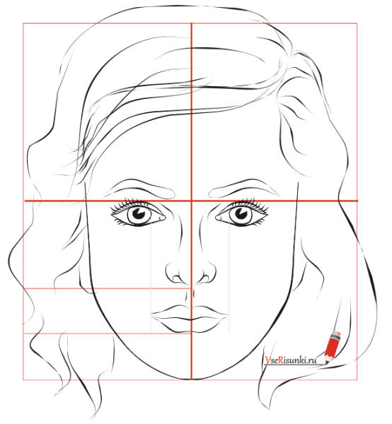 Поэтапноерсование портреа