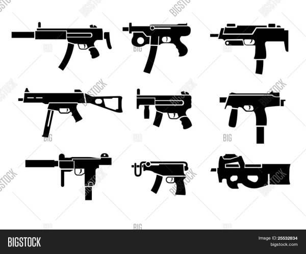 УЗИ автомат силуэт