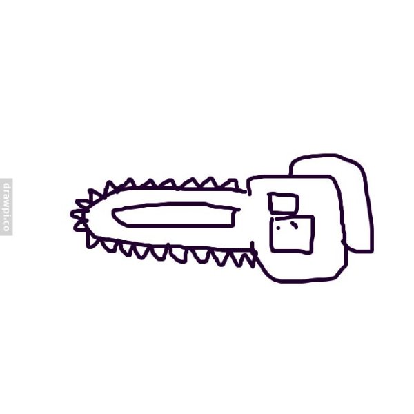 Бензопила карандашом