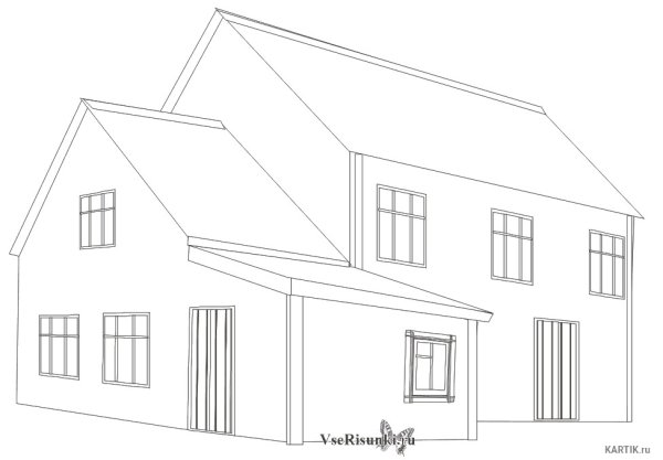 Домик для рисования