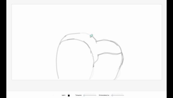 Попа карандашом для детей