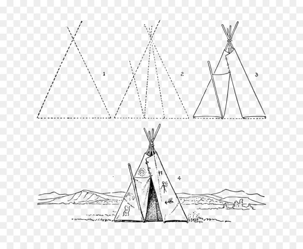 Вигвам эскиз