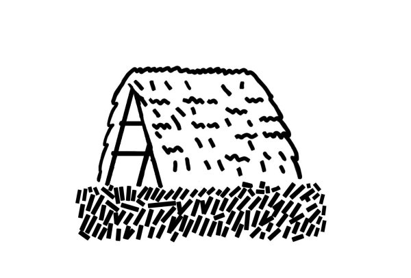 Хижина рисунок