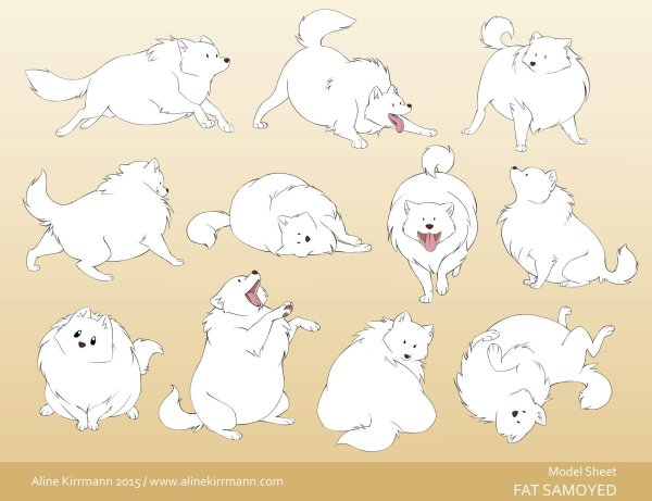 Самоед референс