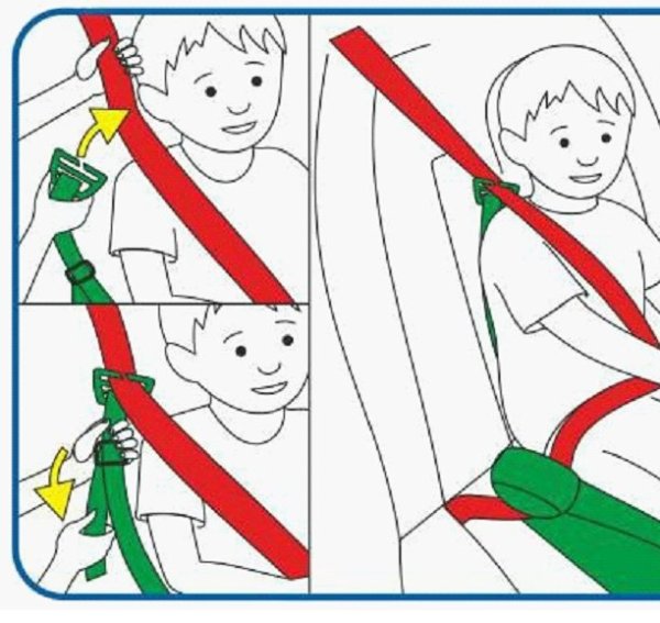 Бустер как пристегивать ребенка