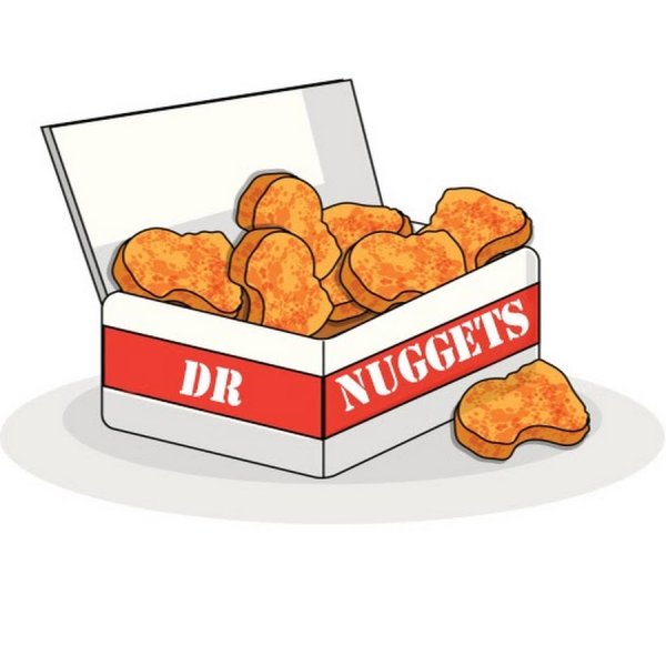 Наггетс рисунок