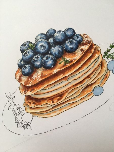 Рисунки еды