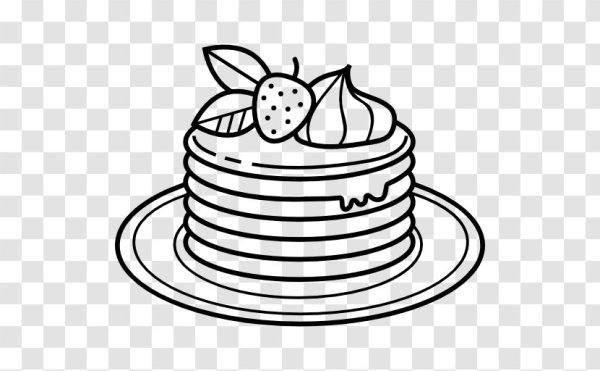 Раскраска блинчики