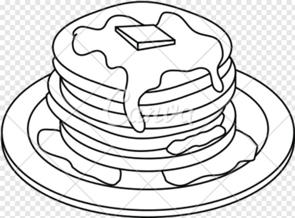 Блинчики рисунок карандашом для детей