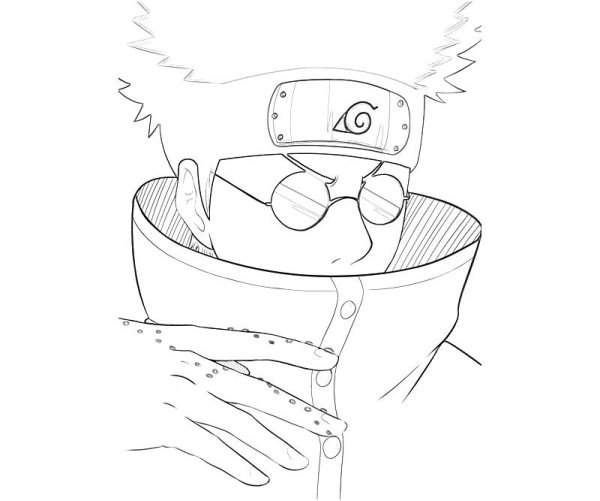 Абураме Шикуро Наруто раскраска