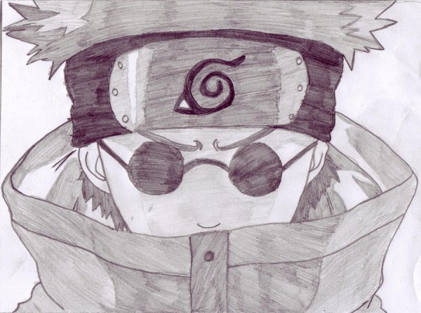 Рисунок Шино из Наруто