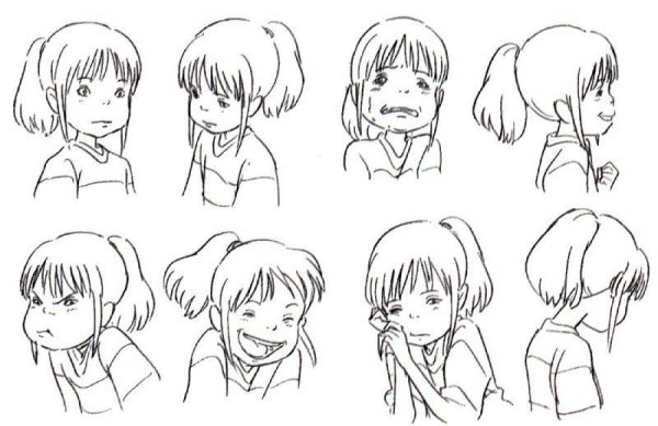 Унесённые призраками концепт арт