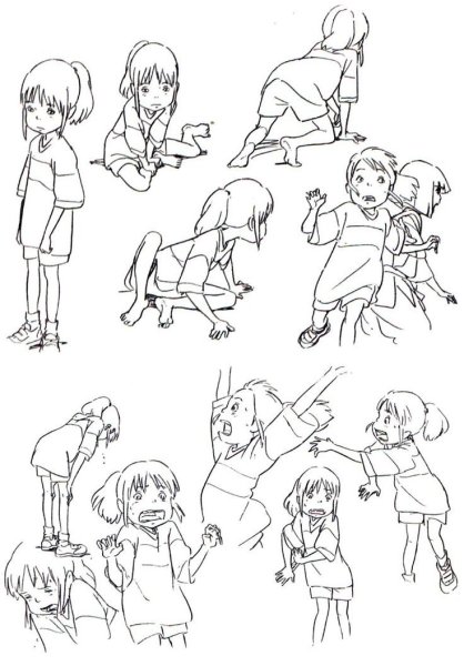 Позы для рисования младенцев