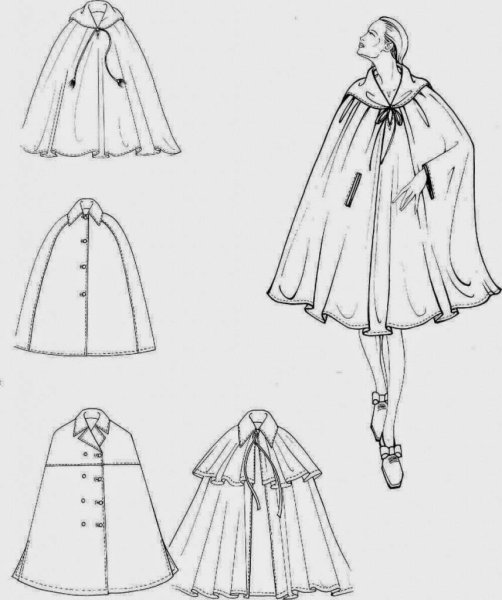 Эскиз кейпа