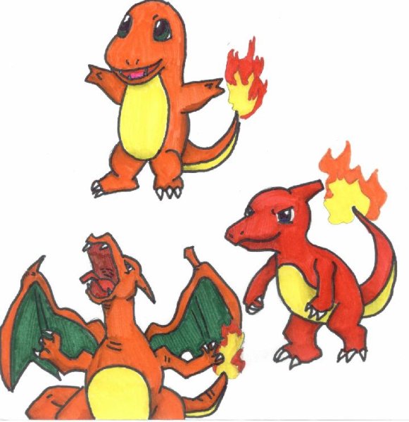 Трехголовый покемон