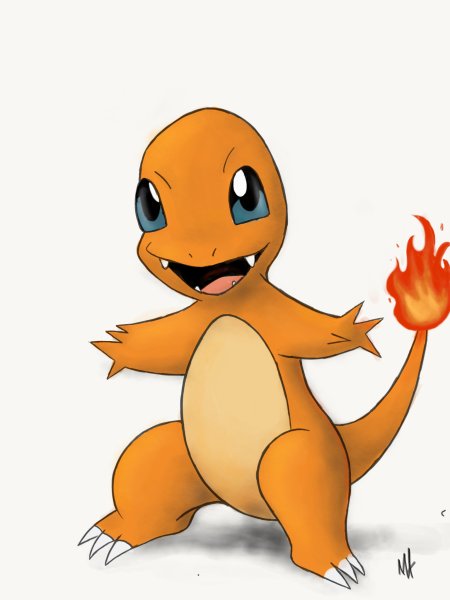 How to draw Charmander