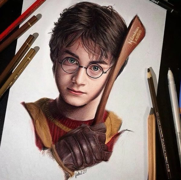 Гарри Поттер рисуночки