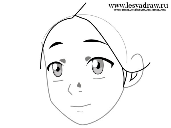 Поэтапный рисунок аватар