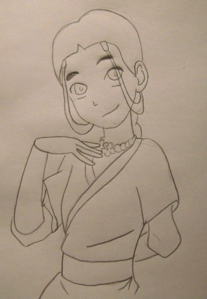 Катара карандашом