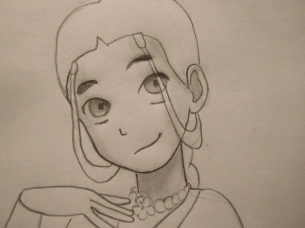 Катара рисунок карандашом