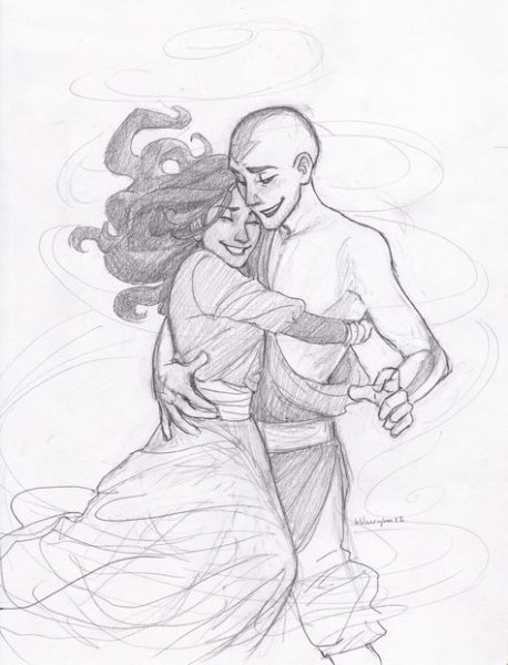 Аватар аанг скетчи