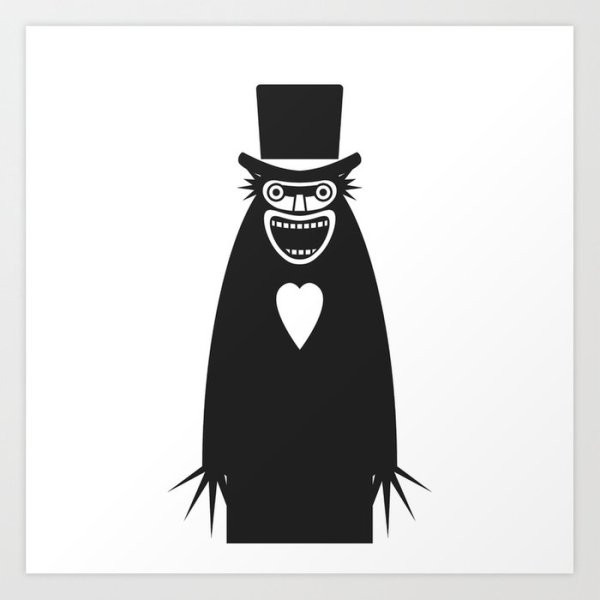 Бабадук и Амелия арт любовь