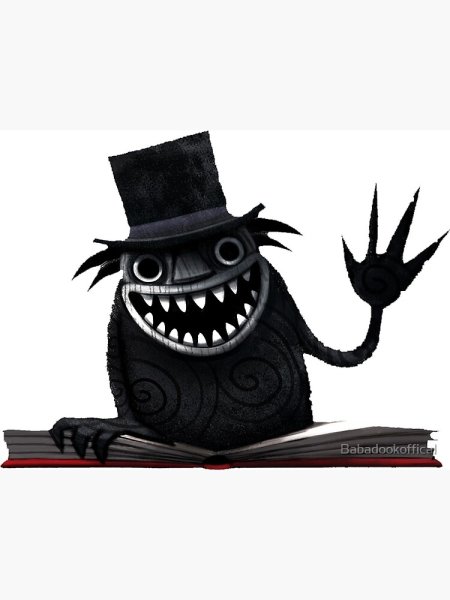 Мистер Бабадук без маски