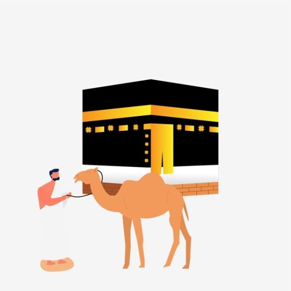 Кааба рисунок пустыня