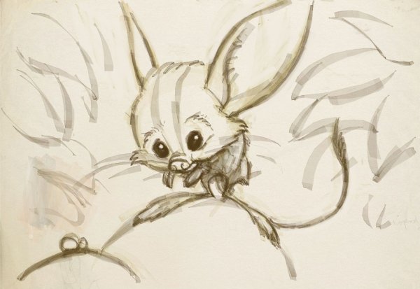 Раскраска хвост тушканчика