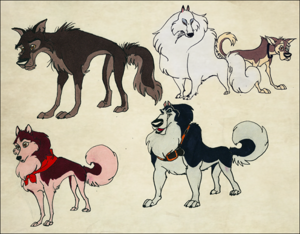 Балто стил референс