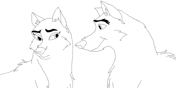 Раскраска Джена из Балто