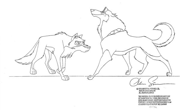 Балто лайны волки