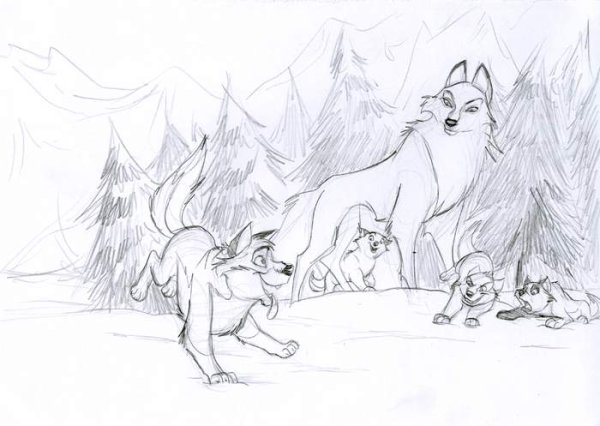 Картинки Балто и Борис