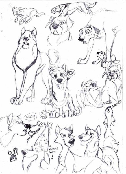 Эмоции Балто референс