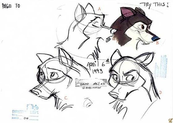 Балто стил референс