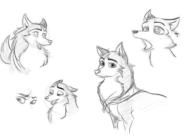 Балто и Джена хуманизация