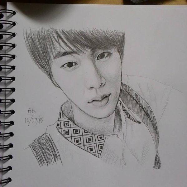 Рисовать группу БТС