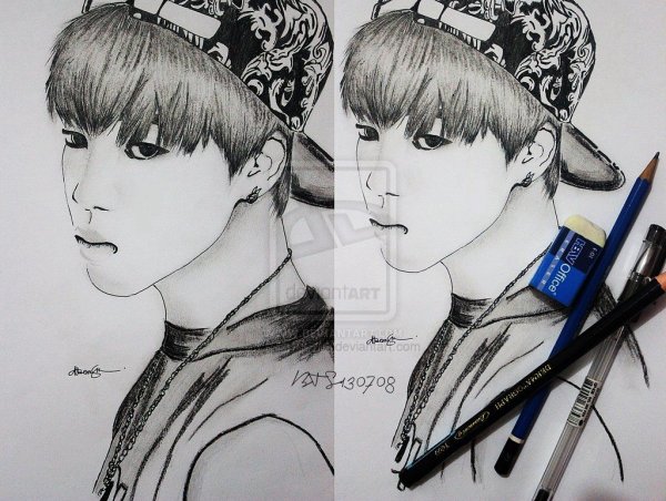 Группа БТС мультяшные