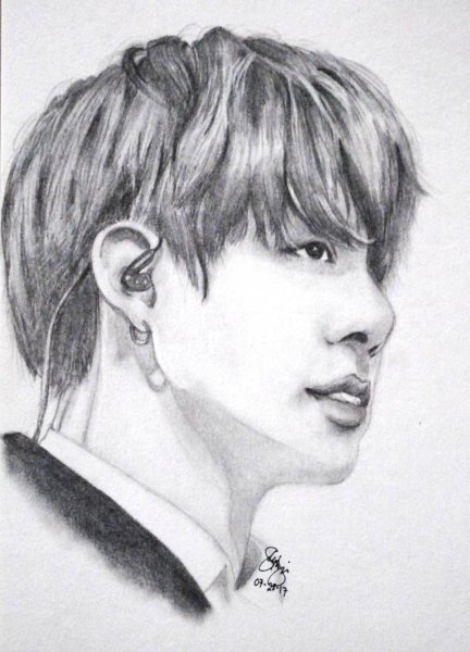 БТС портреты Хосок