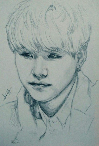 Группа БТС рисунки