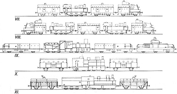 Бронепоезд раскраска