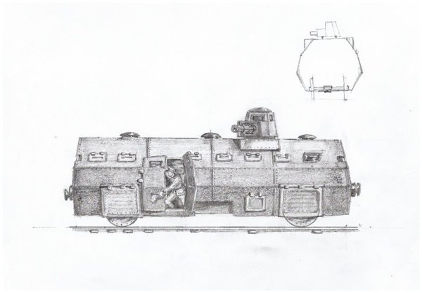 Бронепоезд раскраска